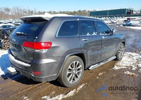 2017 Jeep Grand Cherokee Overland 4X4 from USA, damaged, VIN 1C4RJFCG9HC607704